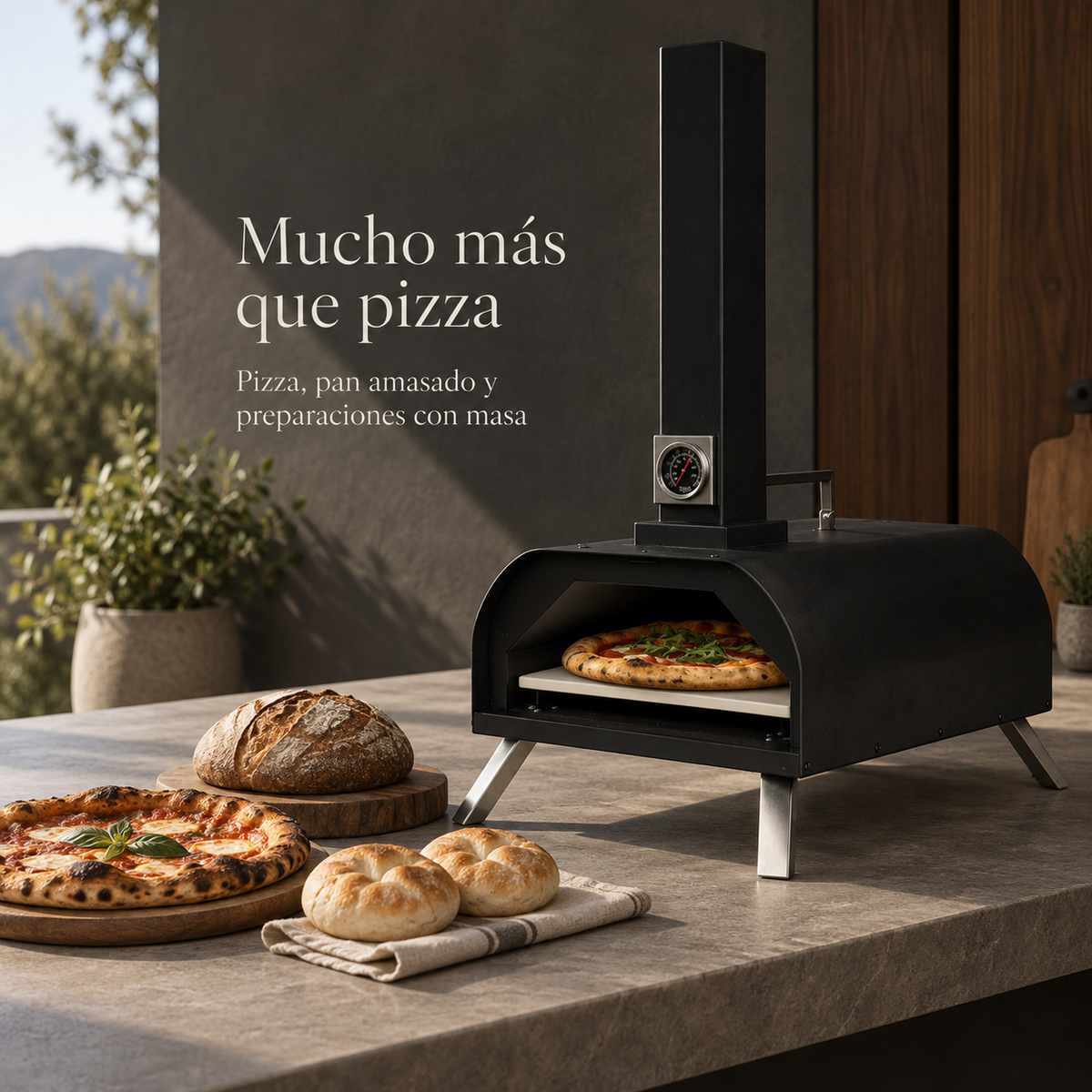 Horno Pizzero Portátil