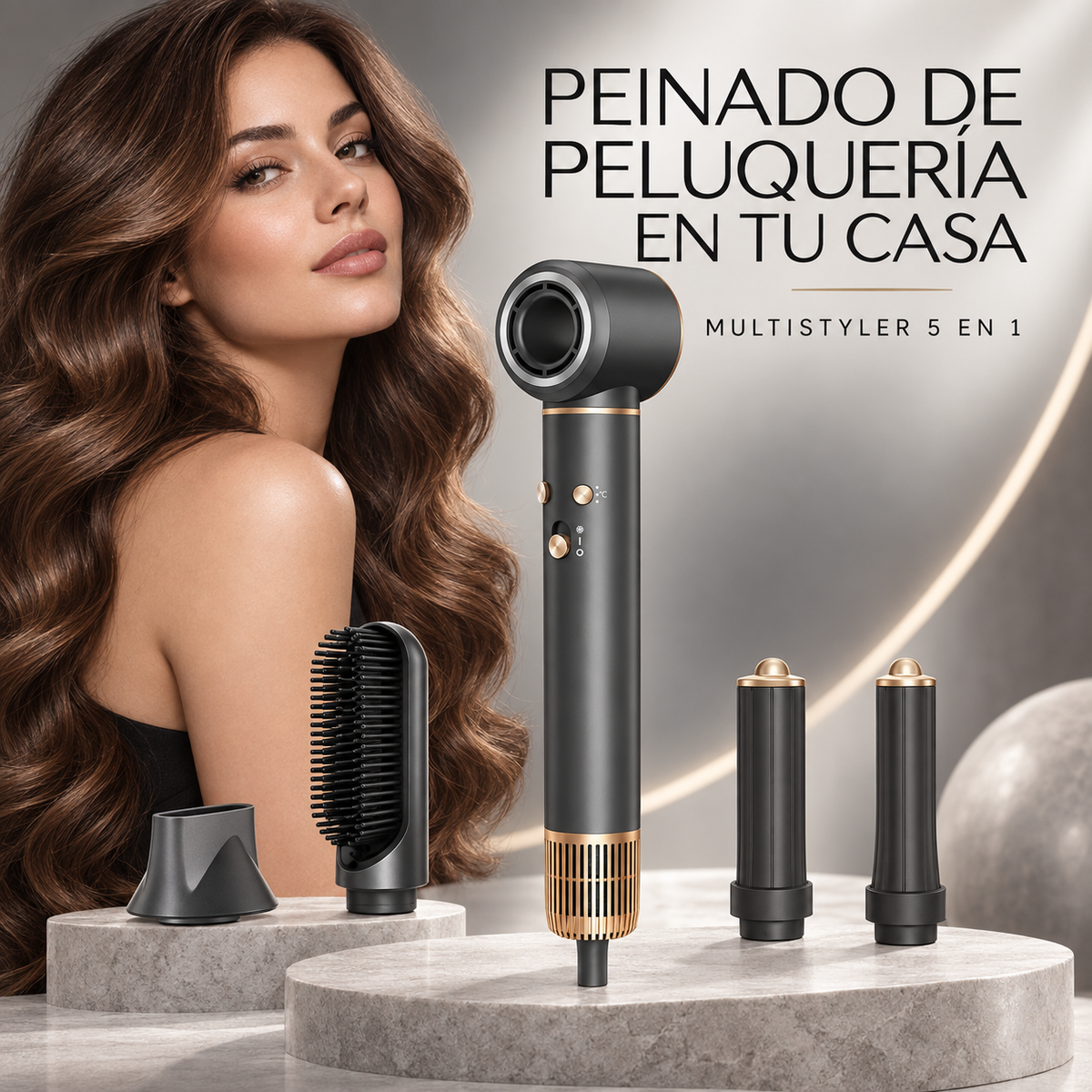 Secador de pelo Multistyler 5 en 1