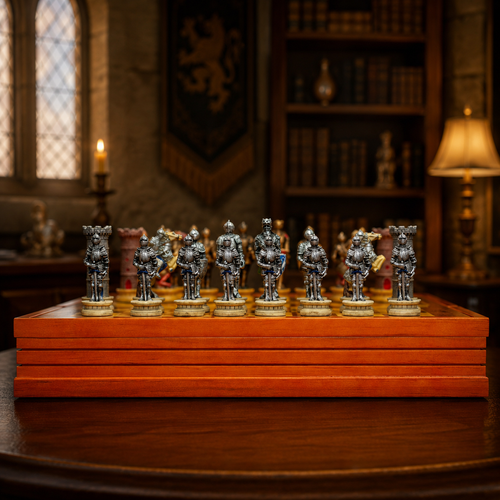 Juego de Ajedrez Medieval de Colección